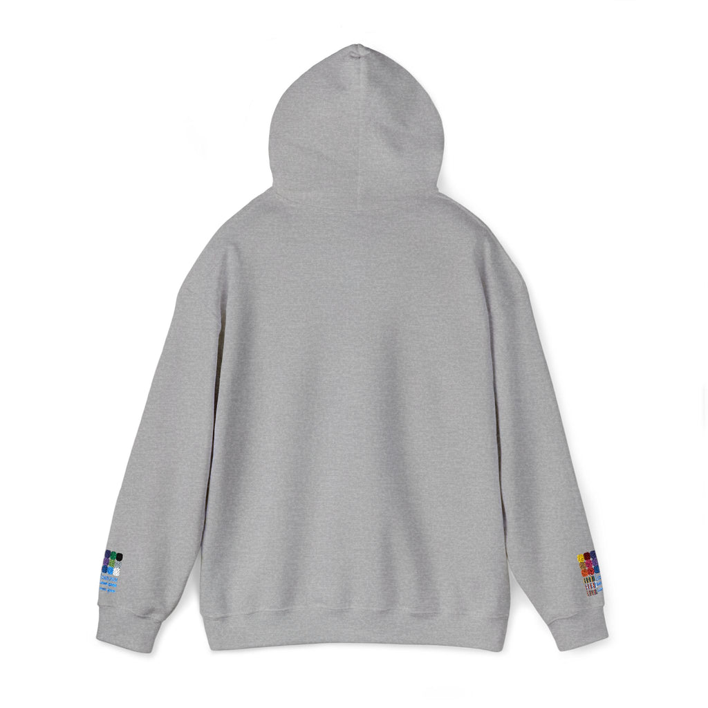Hoodie — Minimal 'everything' Script Chest Logo Pullover