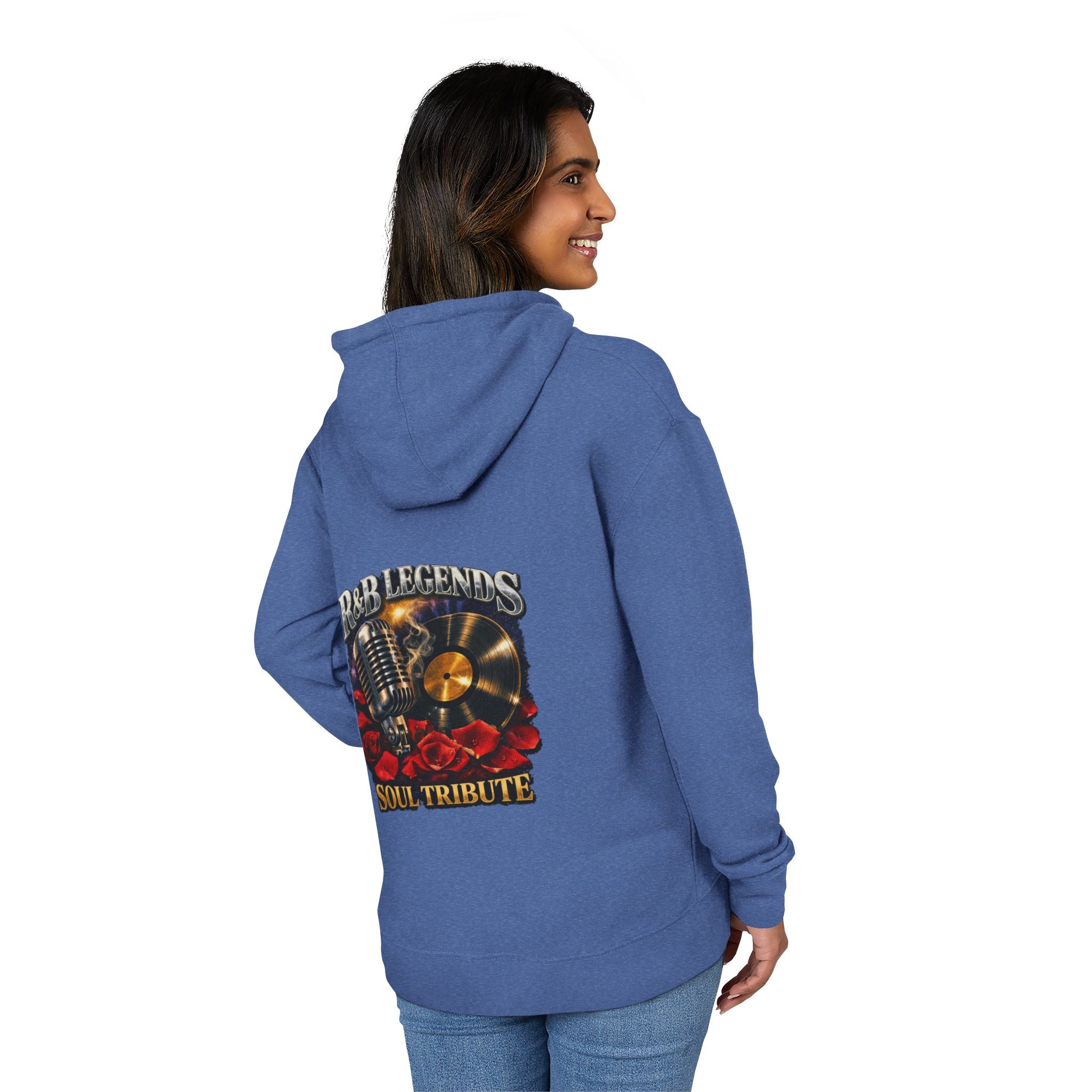 Unisex French Terry Hoodie Tribute to R&B
