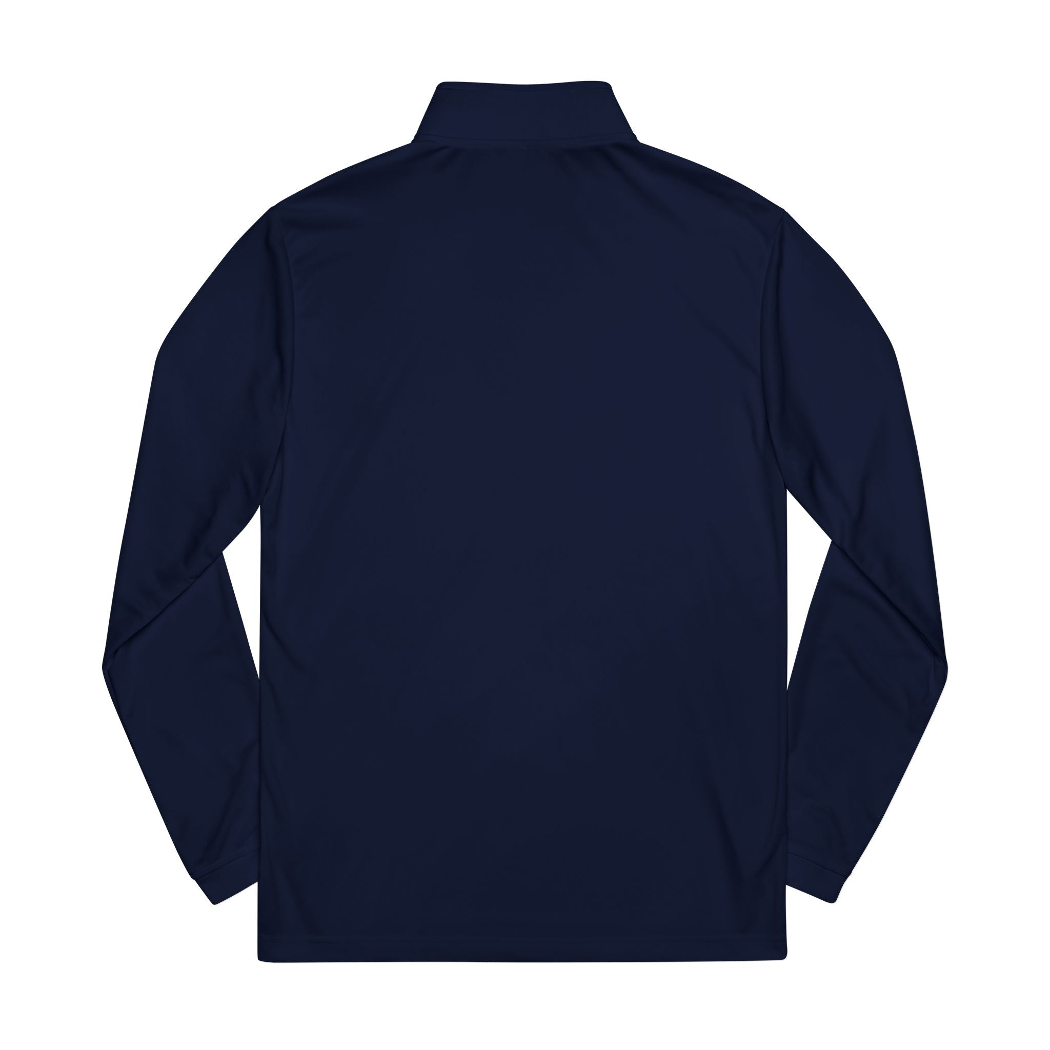 Embroidered adidas Quarter-Zip Pullover — Lightweight Performance Top