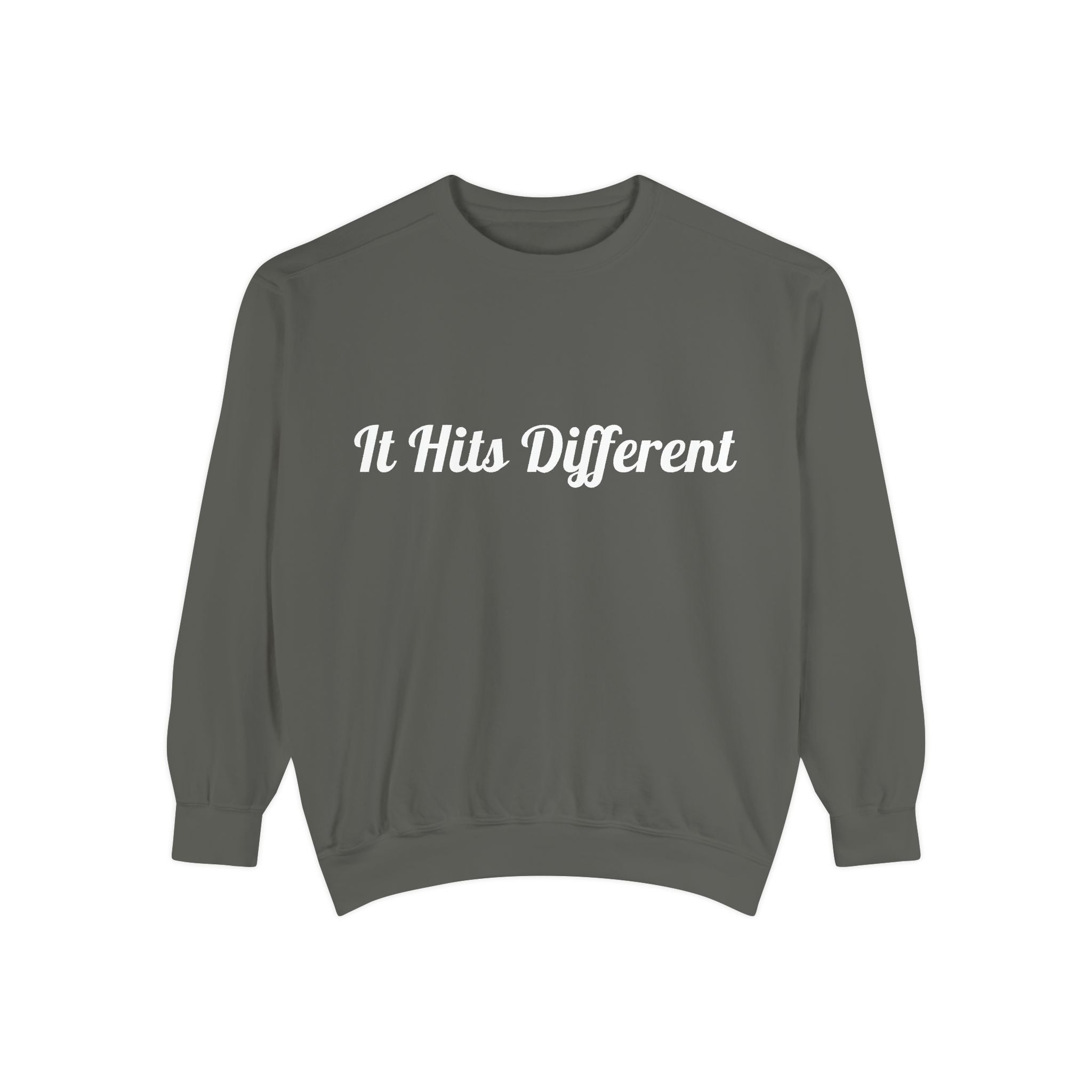 Unisex Pepper Garment Dyed Sweatshirt