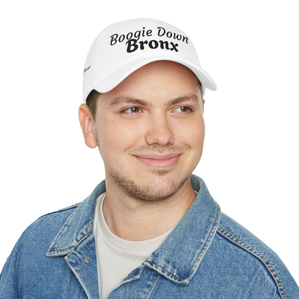 Boogie Down Bronx Baseball Cap — Retro Bronx Pride Low-Profile Hat