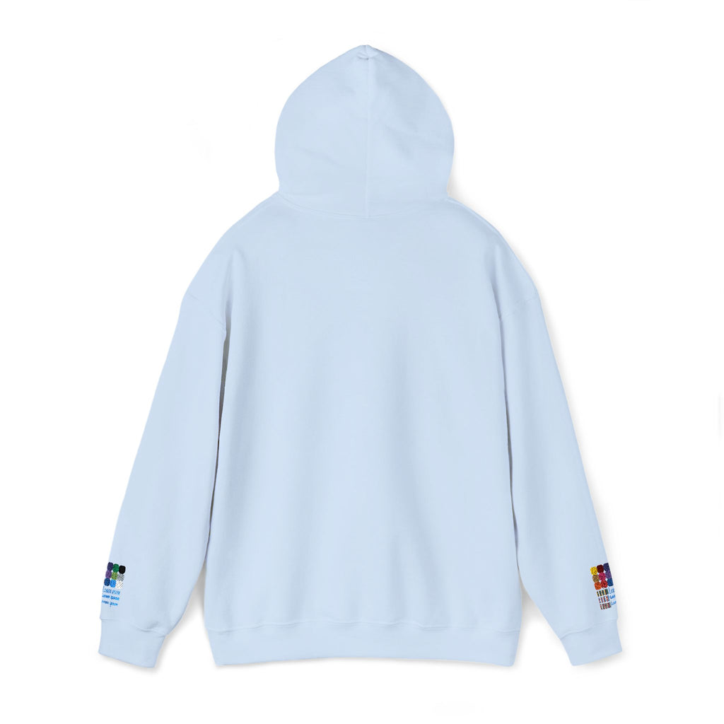 Hoodie — Minimal 'everything' Script Chest Logo Pullover