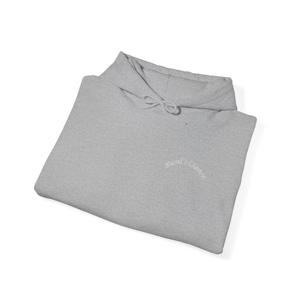 Hoodie — Minimal 'everything' Script Chest Logo Pullover