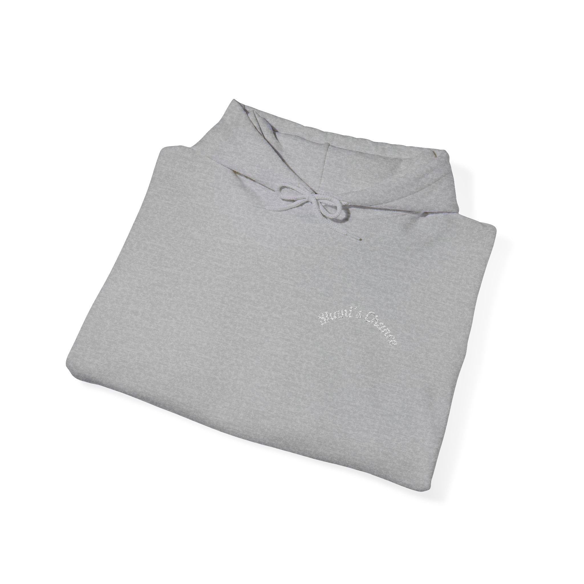 Hoodie — Minimal 'everything' Script Chest Logo Pullover