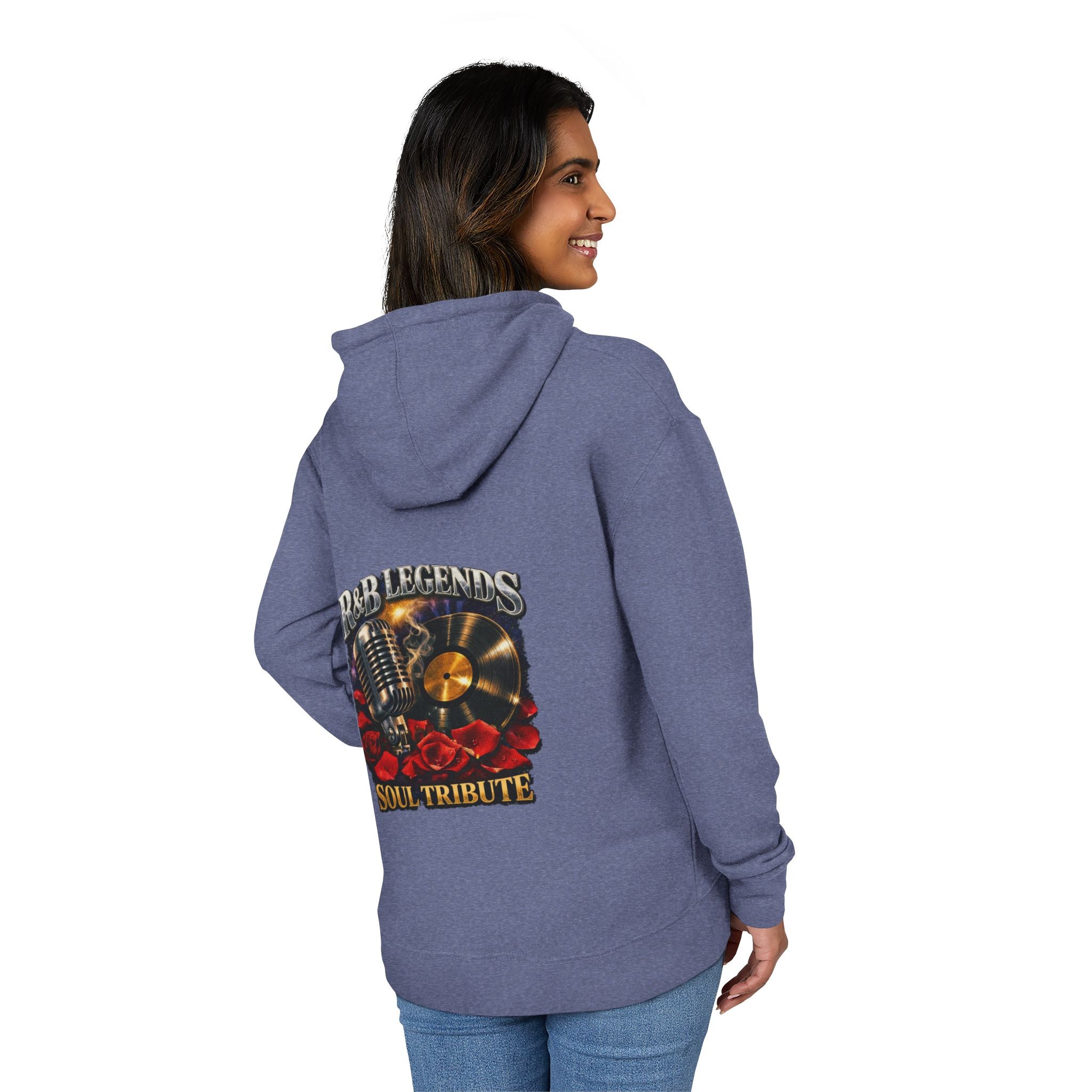 Unisex French Terry Hoodie Tribute to R&B