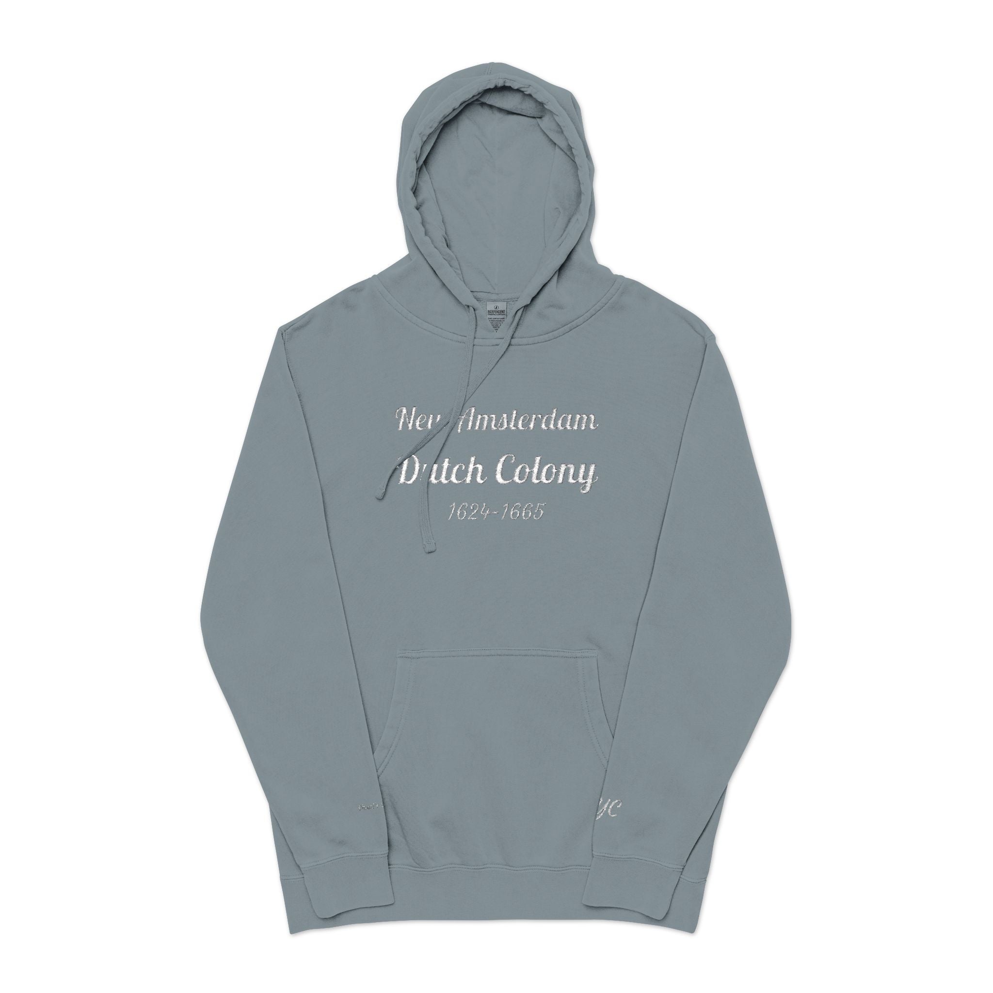 Slate New Amsterdam Dutch Colony Hooded Sweatshirt