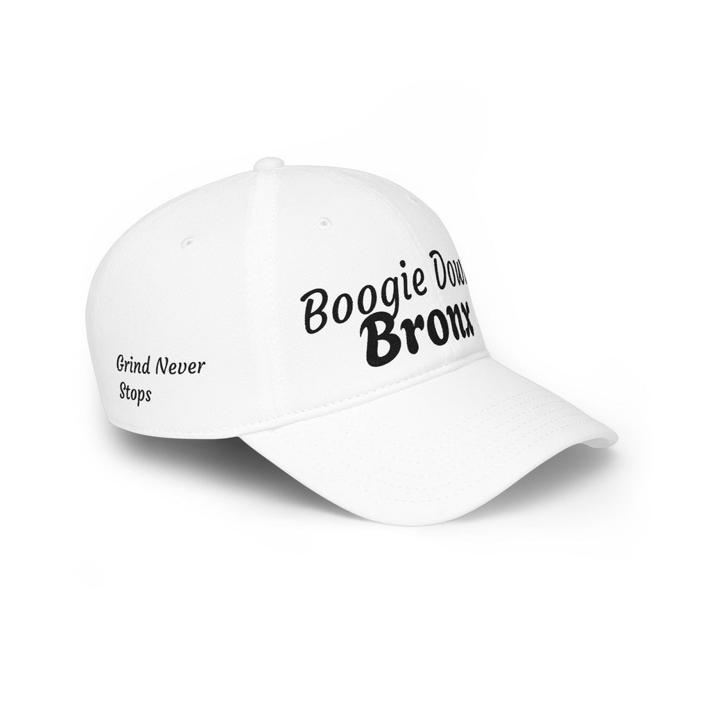 Boogie Down Bronx Baseball Cap — Retro Bronx Pride Low-Profile Hat