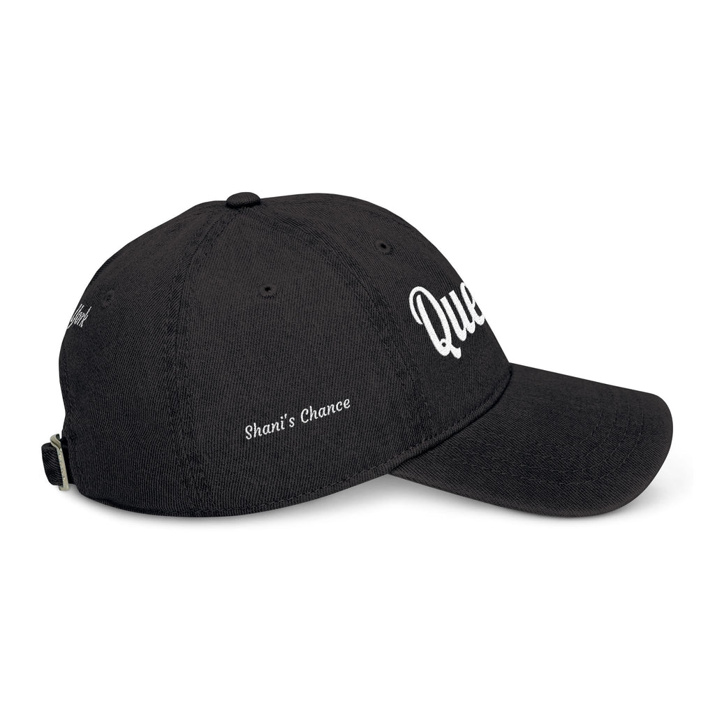 Denim Hat — "Queens" Embroidered Adjustable Baseball Cap (New York)