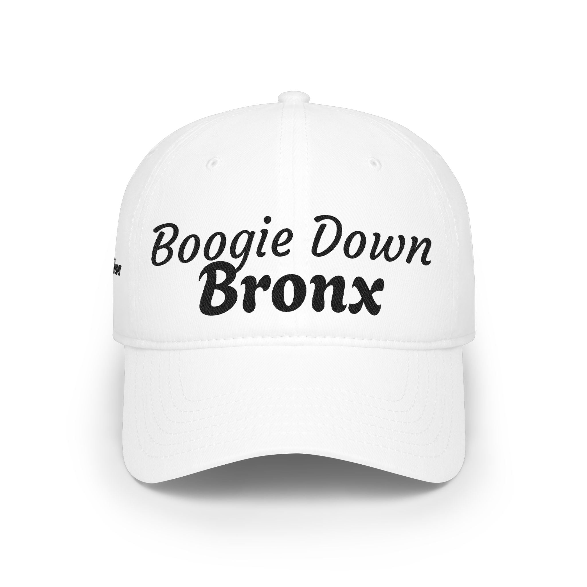 Boogie Down Bronx Baseball Cap — Retro Bronx Pride Low-Profile Hat